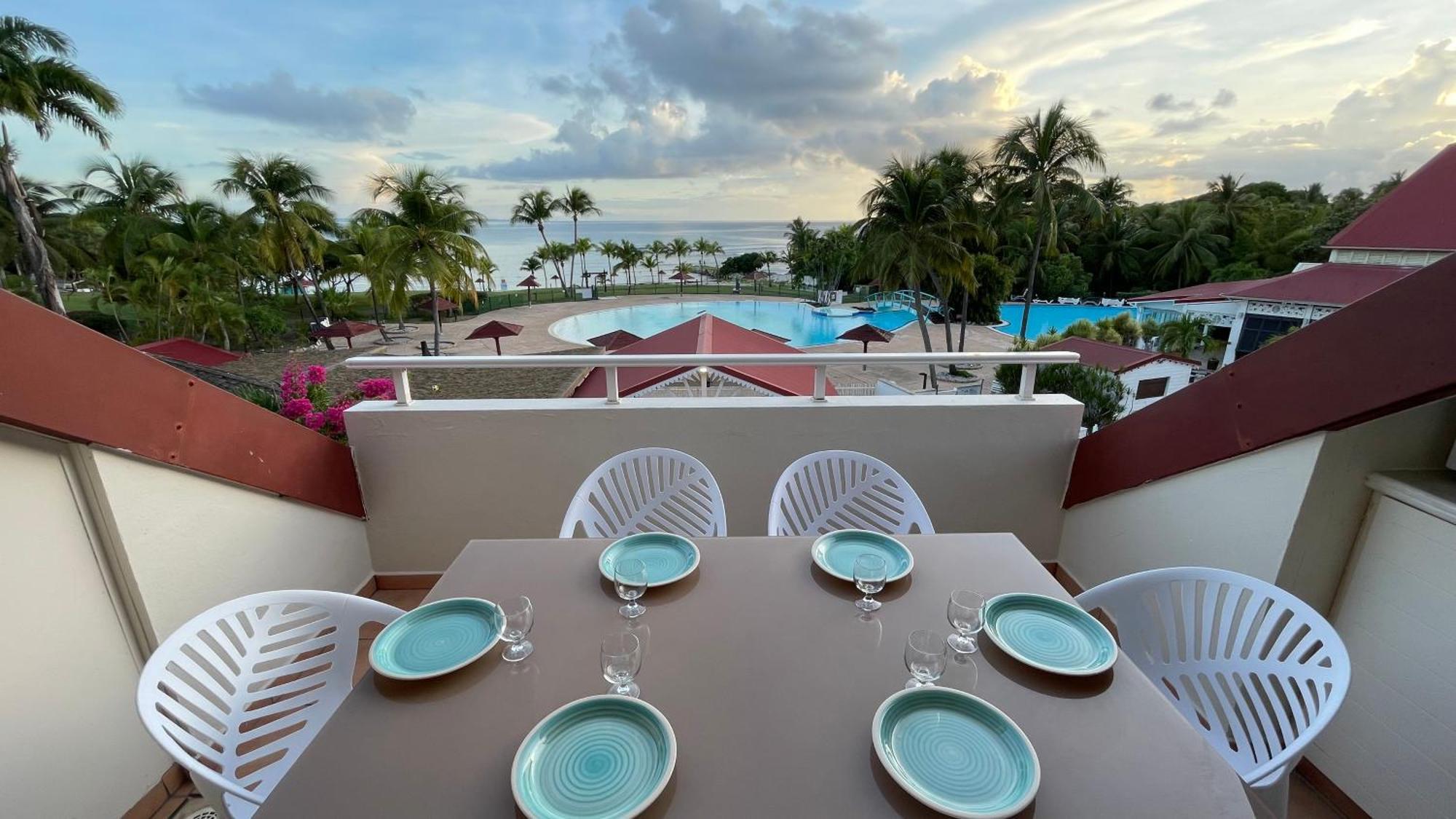 Sur La Plage, Village Vacances Sainte-Anne Exterior foto